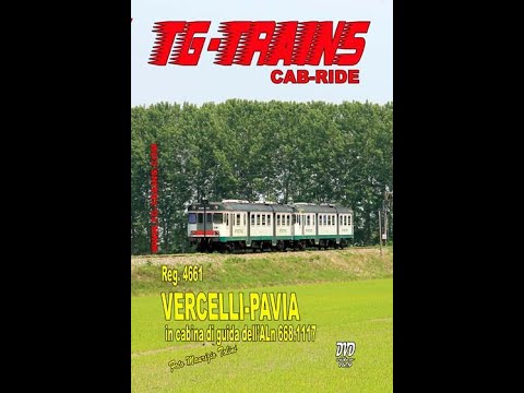 Vercelli-Pavia, Reg. 4661in cabina di guida della ALn 668 .1117