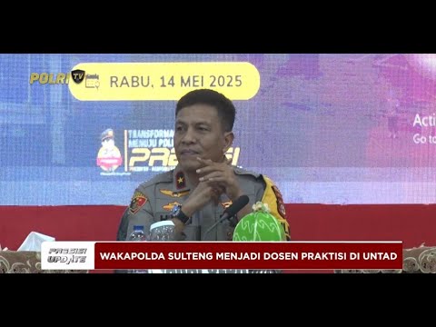 PRESISI UPDATE: POLDA SULTENG AJAK MAHASISWA UNTUK ANTIKORUPSI &amp; CINTA TANAH AIR 19/05/2025 (21.00)