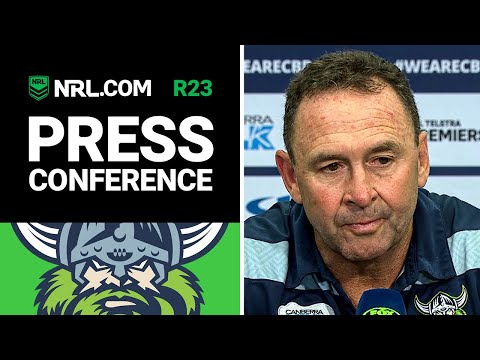 NRL Highlights | Canberra Raiders Press Conference | Round 23, 2021 | Telstra Premiership | NRL