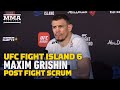 UFC Fight Island 6: Maxim Grishin Won't Argue With Stoppage, 'It Would've Come In Third Round'