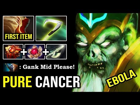 GLOBAL GANKER Necrophos First Item Boots 100% Deleted MID Magnus with Unkillable META 8500 MMR DotA2