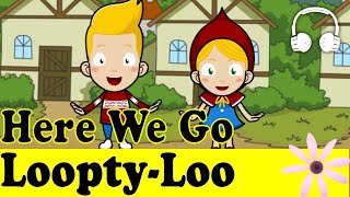 Here We Go Loopty-Loo | Family Sing Along - Muffin Songs