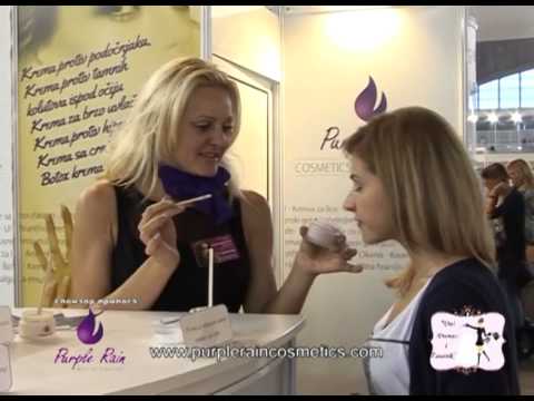 Purple Rain Cosmetics   Sajam kozmetike Beograd 2013