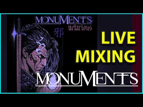 LIVE - Mixing the Monuments "Nefarious" Drum Playthrough