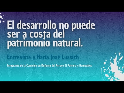 El desarrollo no puede ser a costa del patrimonio natural.