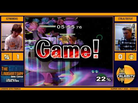 S@LT #65 | Ozymandias (Fox) vs CtrlAltDefeat (Peach) - Losers Qtr Finals - Melee Singles