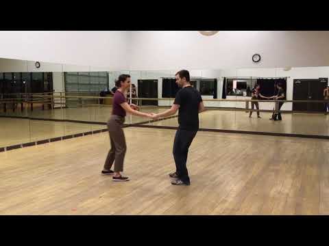Uptown Swing - Level 2 Lindy Hop mixing 6 and 8 count 3/7/18
