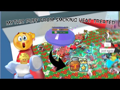 Getting Mythic Puffshroom from smoking heat treated planter | @omletBSS