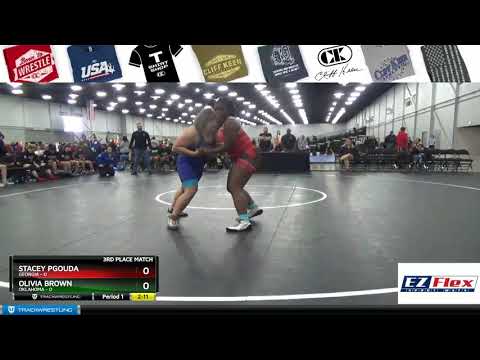 Mat 15 200 Stacey Pgouda Georgia Vs Olivia Brown Oklahoma