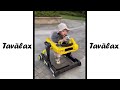 Tavalax reguliuojamo aukščio vaikštynė su šviesomis, muzika ir ekskavatoriumi