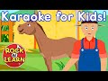 Old MacDonald Had a Farm Karaoke Version | Kids Sing Along
