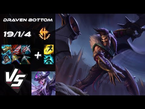 BOTTOM Draven vs Syndra - EU Challenger Patch 14.21