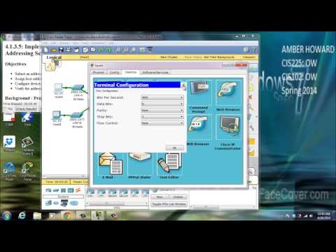 Packet Tracer: 4.1.3.5