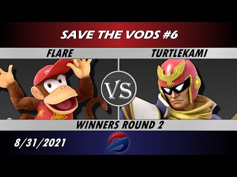 STV #6 - Flare (Diddy Kong) vs TurtleKami (Captain Falcon) Winners Round 2 - Smash Ultimate
