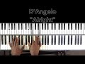 D'Angelo "Alright" Piano Tutorial