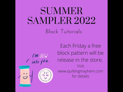 Summer Sampler 2022 Tutorial: Block 4 - Road to Oklahoma