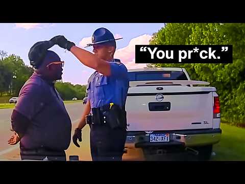 Entitled 'Tough Guy' vs Funniest Arkansas Trooper Ever