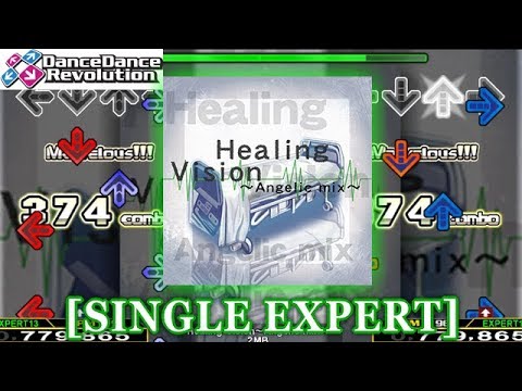 【DDR MAX】  Healing Vision (Angelic mix) [SINGLE EXPERT] 譜面確認＋クラップ