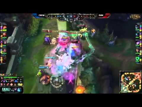 CREW Madness Lucian VS OHM Ruvelius Draven Özet 2015 Yaz Mevsimi Şampiyonluk Ligi Hafta 4