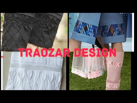 Trouser design lace|winter Trouser design 2023 New...