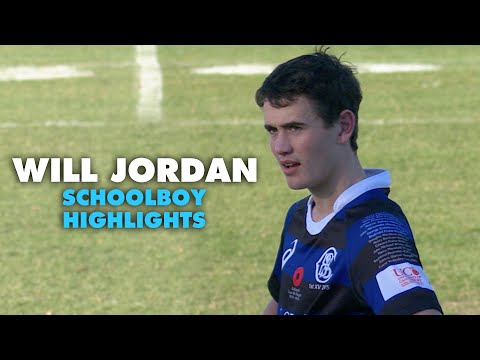 The game where a 17-year-old Will Jordan could not be stopped | Rugby Highlights