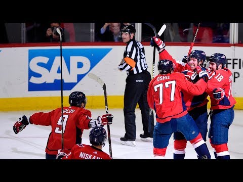 Nicklas Backstrom scores 2, dishes assist to down Blue Jackets