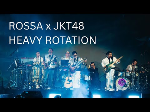 HEAVY ROTATION - JKT48 x ROSSA HERE I AM CONCERT (RIO ALIEF DRUM CAM)