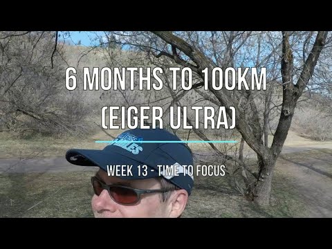 6 months to 100 km Ultra Marathon (Eiger ultra trail 101): Week 13 time to focus