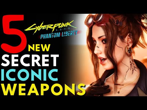 5 SECRET ICONIC WEAPONS You May Have Missed in Cyberpunk 2077 Phantom Liberty