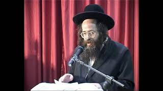 דרשת מוה''ר יצחק דוד אלטר שליט''א במעמד 'חומש סעודה' שע"י חיידר פני מנחם חורף תשס''ו