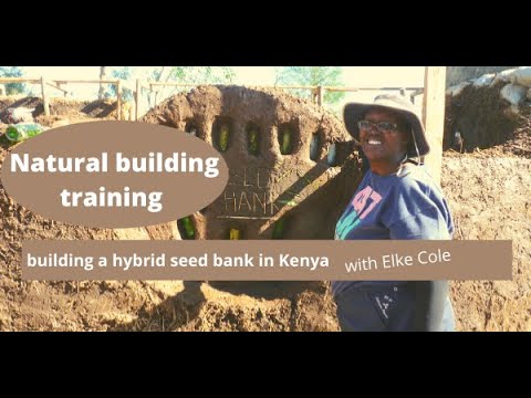 Natural building training with Elke Cole