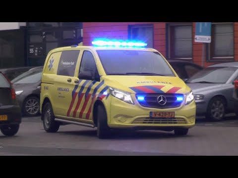 [Primeur] A1, Mercedes-Benz Vito Rapid Responder 05-342 Hengelo naar melding