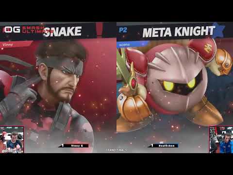 Vinny G (Snake) v RealSchon (Meta Knight) Grand Finals