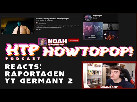 HowToPop reacts: YouTube Germany Disstrack 2 by Raportagen
