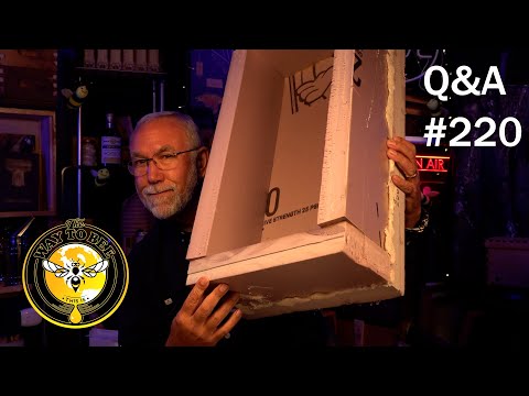 Backyard Beekeeping Questions and Answers Episode 220, feed under or over the inner cover and more.