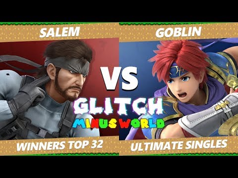 Glitch 7 SSBU - MVG Salem (Snake) VS APE Goblin (Roy) Smash Ultimate W. Round of 32