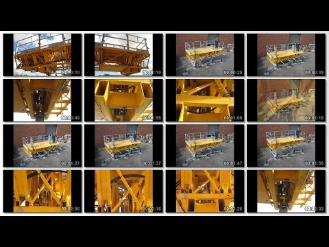 Bennu Scaffolding Platform Continuous Climb Series 3 MPU video