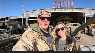 We FREAKED Out Over This Military Surplus Store!