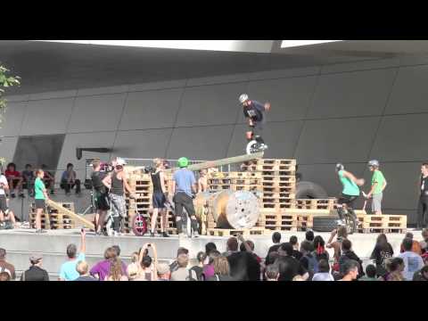 EJC 2011 meets EUC - Unicycle Trial Finals - Einrad Trial Finale - BMW Welt
