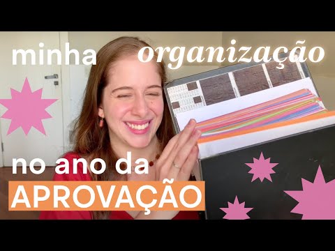 ORGANIZAÇÃO e ROTINA no ano que PASSEI em MEDICINA + dicas para você se ORGANIZAR para o VESTIBULAR