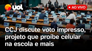 CCJ da Câmara discute voto impresso no Brasil; comissão aprova proibição de celular na escola
