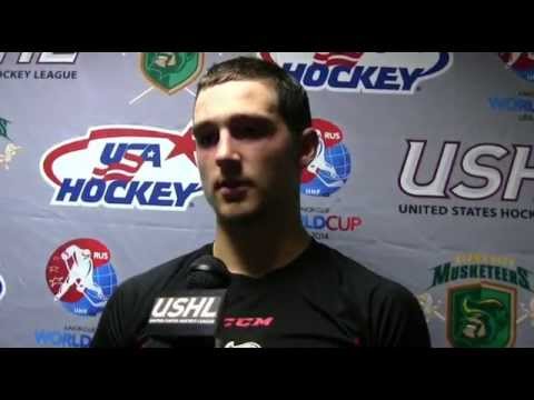 USHL in Russia: Musketeers vs. Tolpar Ufa - Neal Pionk