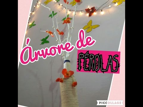 Vaso de árvore de pérolas | Universo-DIY |Faça você mesmo