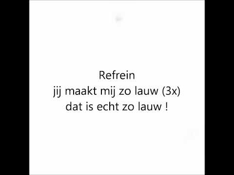 Opium Lotus Ft. Sjaf & Mella - Jij Maakt Mij Zo Lauw ( lyrics )