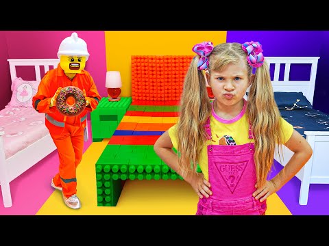 Diana Roma und Oliver – Geheime Räume – Lustige Abenteuer für Kinder!