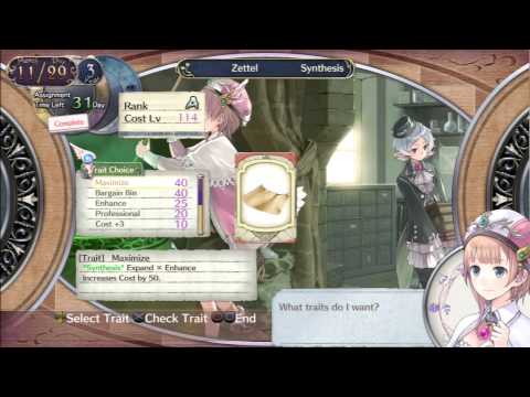 Atelier Rorona Plus - Guide to making Pre-Overtime Armor