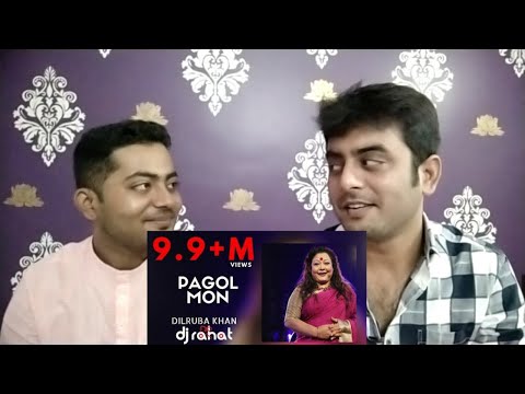Indian reaction on | DJ Rahat Feat. Dilruba Khan - Pagol Mon (official Video) | Reaction!!