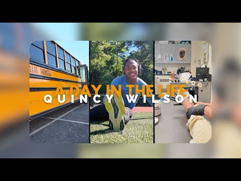 A Day in the Life with i400m Record Holder Quincy Wilson ~Quincy Wilson