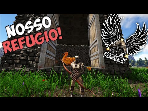 O REFUGIO DOS ALPHAS!!! ep.02 - ARK ACA REDEMPTION VOLCANO