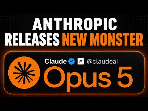 Video Thumbnail: New Claude Opus 5 LEAKS!